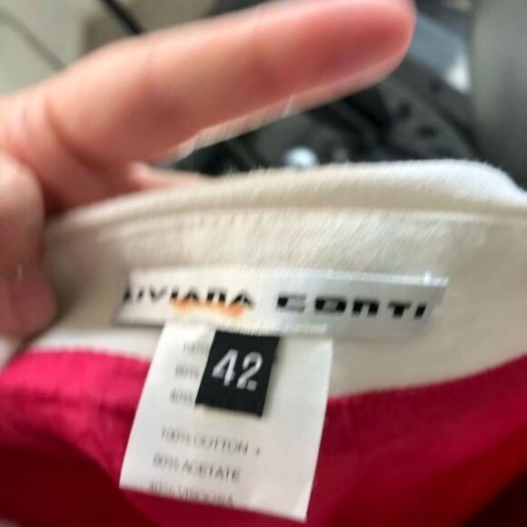 Liviana Conti Side Slit Midi Contrast Skirt - Picture 12 of 12